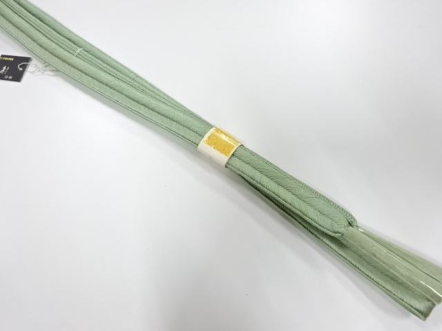 未使用品　正絹　手組帯締め